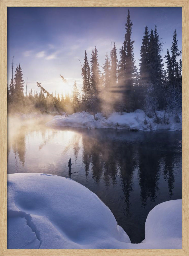 Alaskanischer Winter | Poster