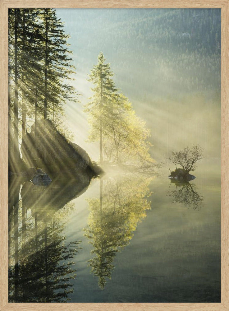 Gottesstrahlen vertikal | Poster