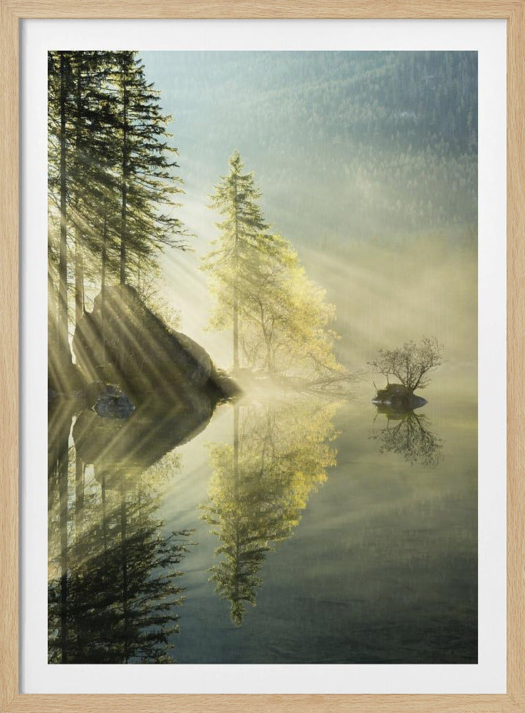 Gottesstrahlen vertikal | Poster