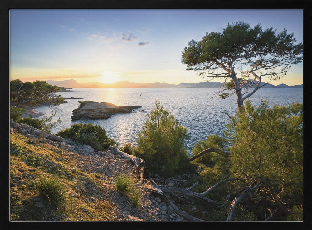 Mediterraner Sonnenuntergang | Poster