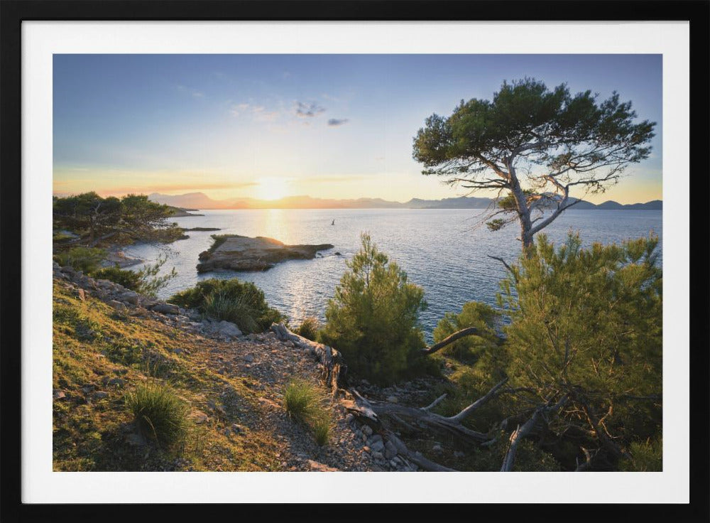 Mediterraner Sonnenuntergang | Poster