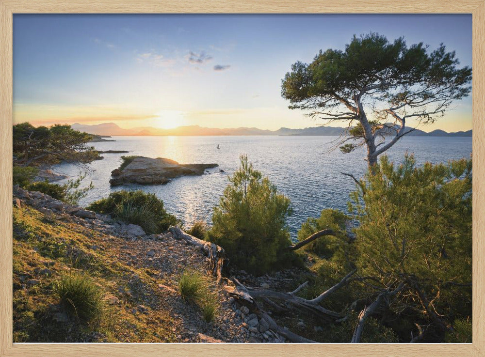 Mediterraner Sonnenuntergang | Poster
