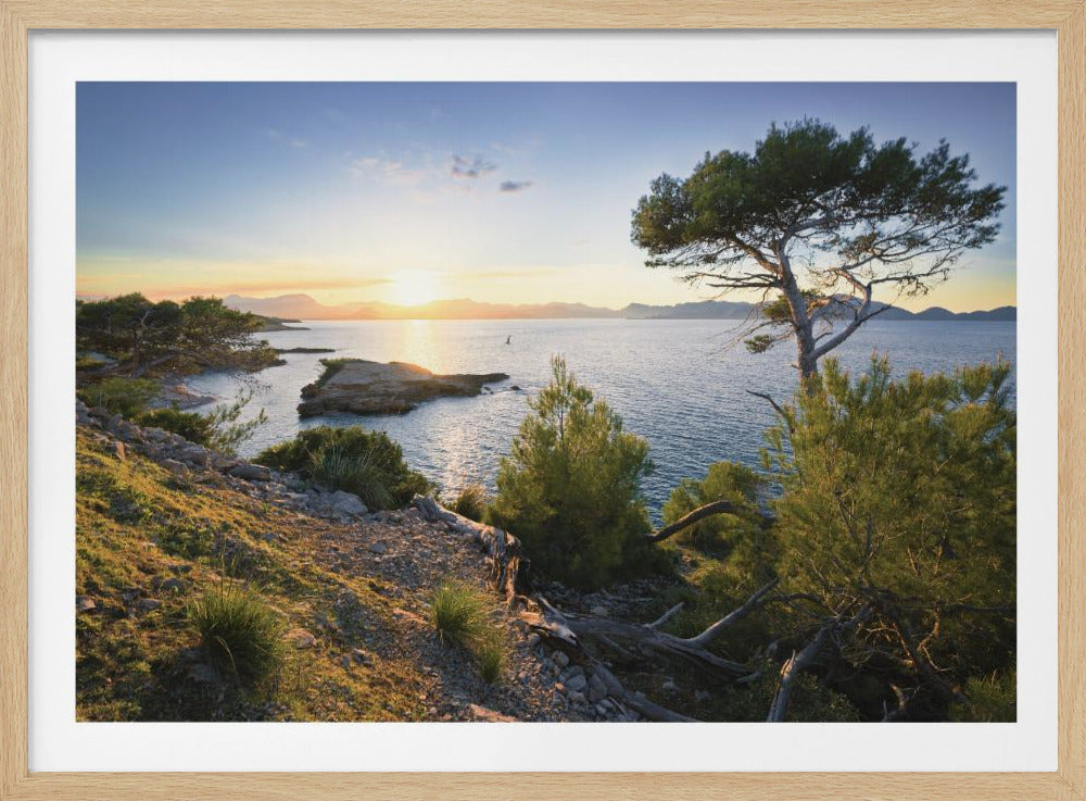 Mediterraner Sonnenuntergang | Poster