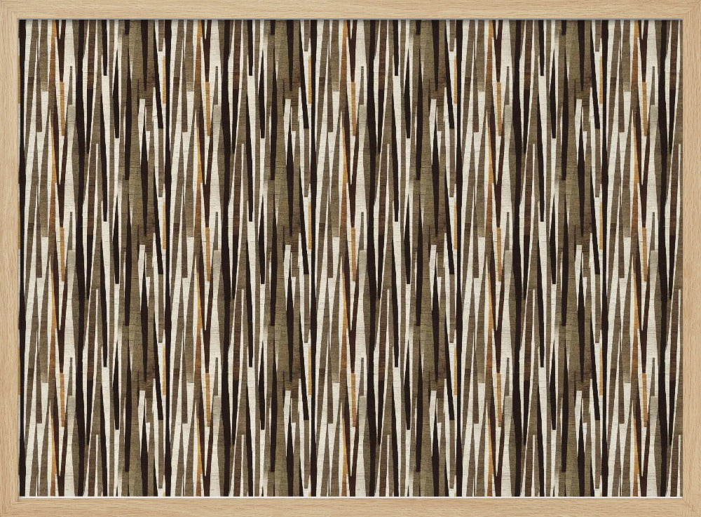Symmetrische Streifen | Poster