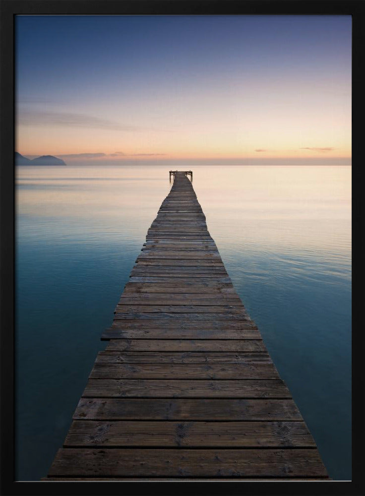 Blauer Steg | Poster