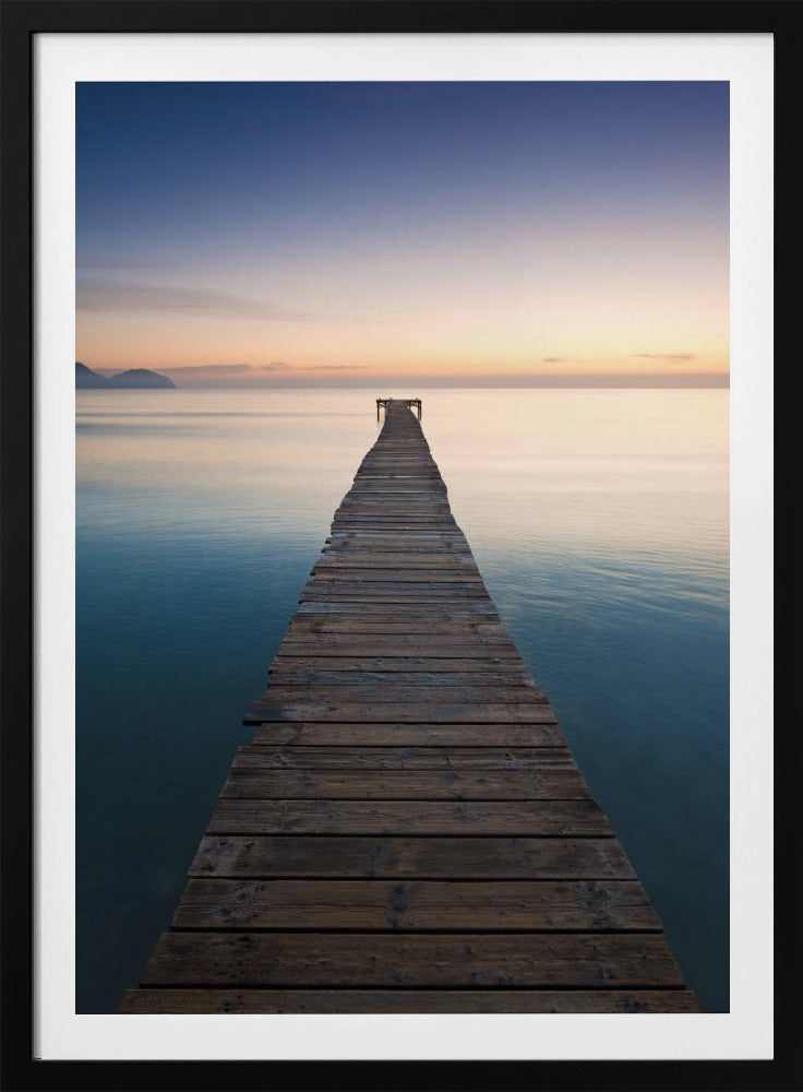 Blauer Steg | Poster