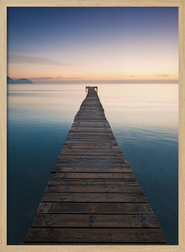 Blauer Steg | Poster