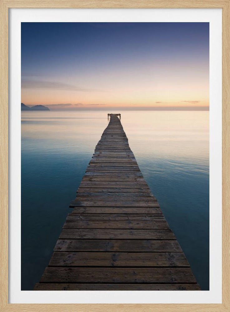Blauer Steg | Poster