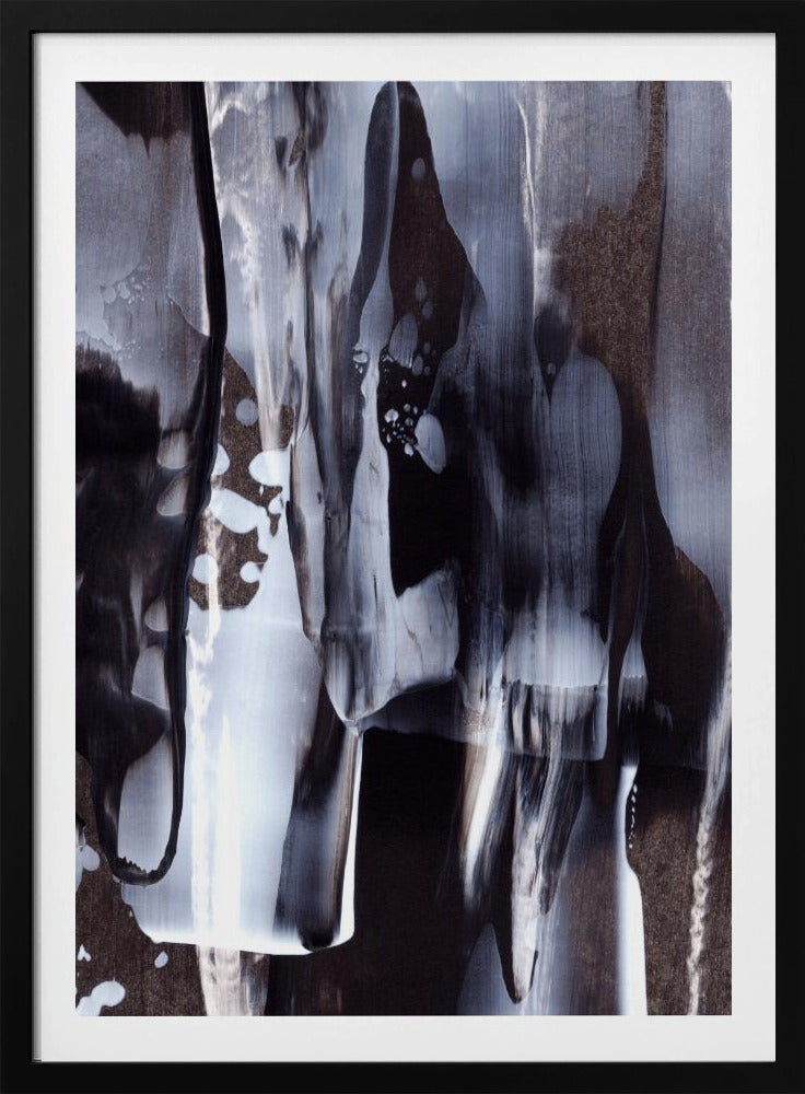 Monochrome Kernschmelze | Poster