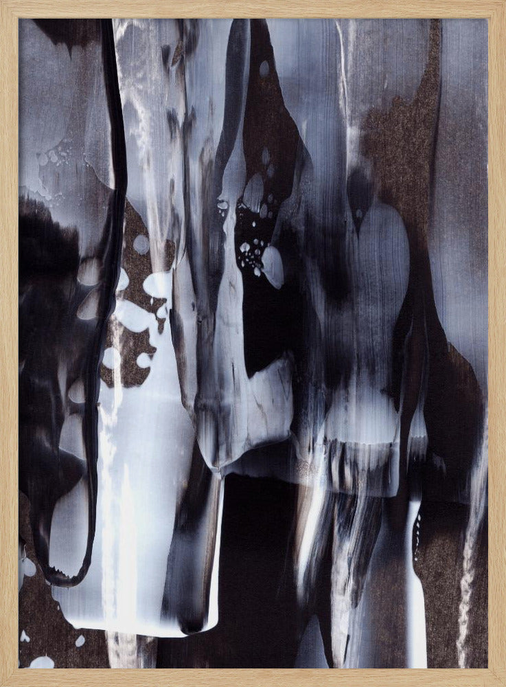 Monochrome Kernschmelze | Poster
