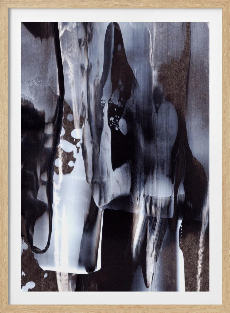 Monochrome Kernschmelze | Poster