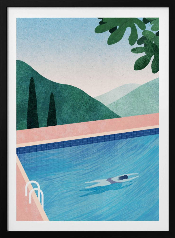 Schwimmbad ii | Poster