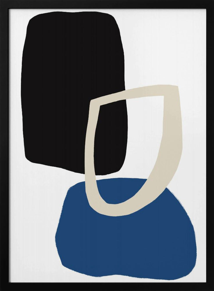 Bunte, kräftige geometrische Formen | Poster