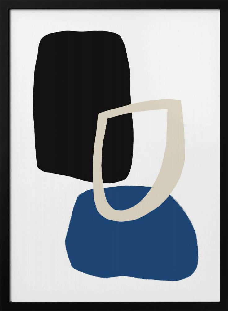 Bunte, kräftige geometrische Formen | Poster