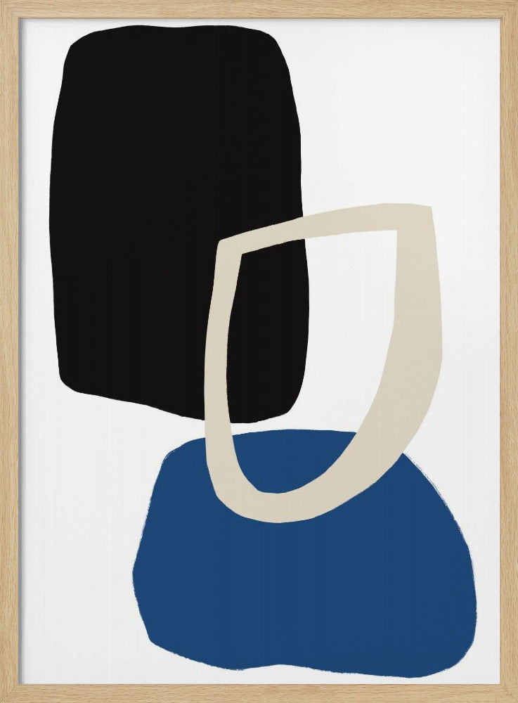 Bunte, kräftige geometrische Formen | Poster