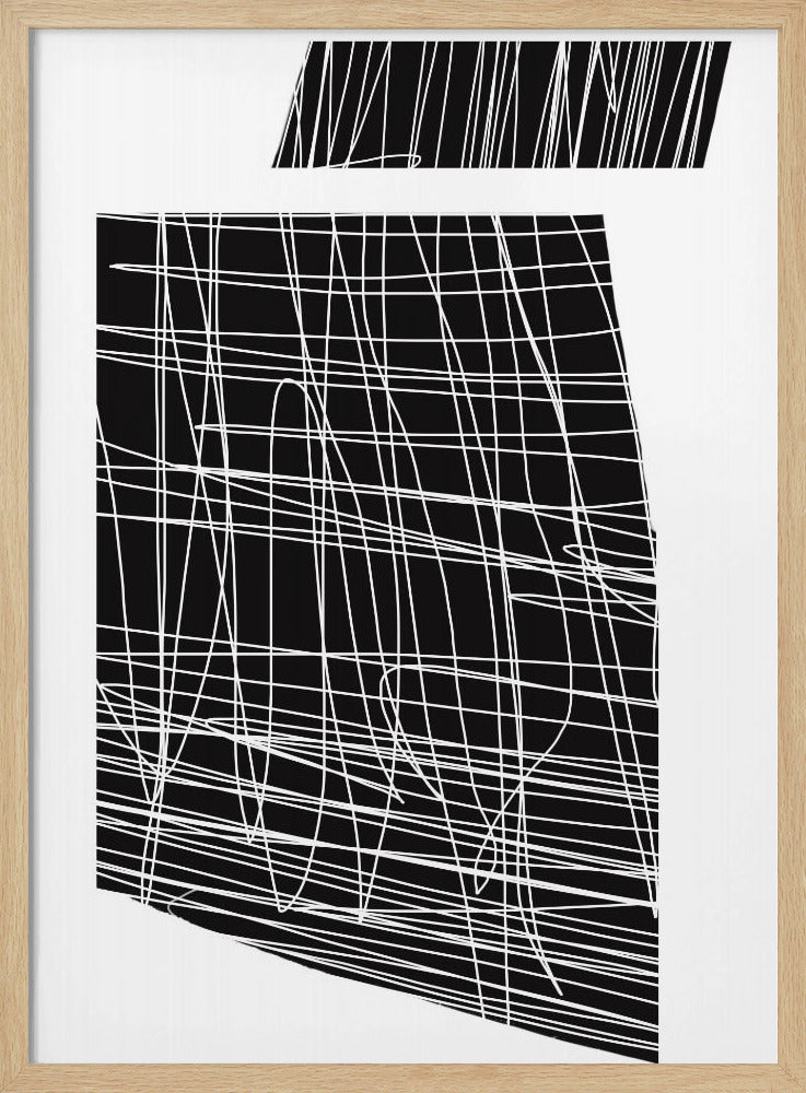 Chaotic Lines Dance | Poster