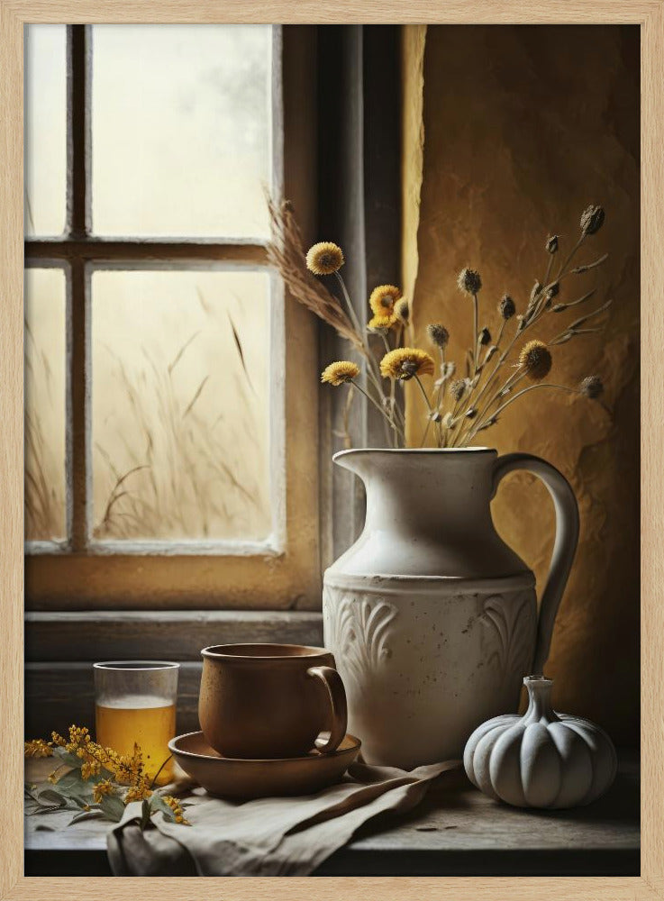 Gemütliches Fensterstill | Poster
