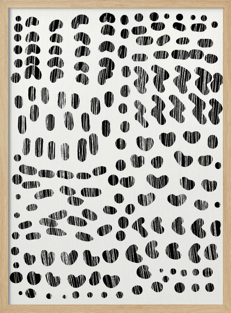 Punkte und Striche | Poster