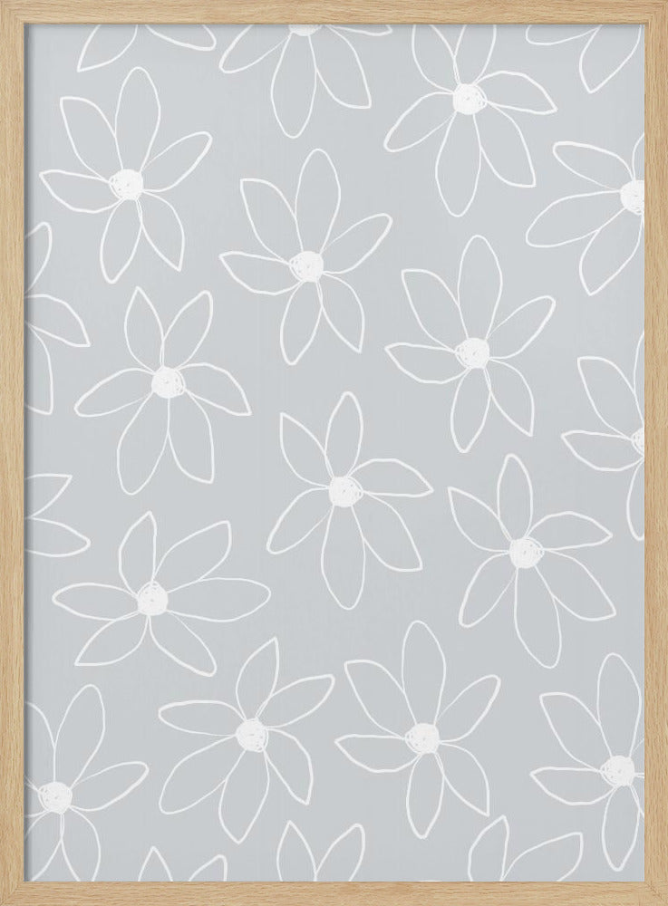 Luftige Blumen | Poster