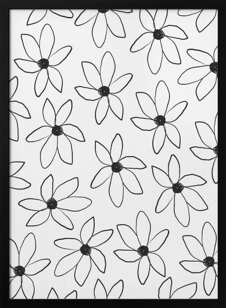 Luftige Blumen | Poster