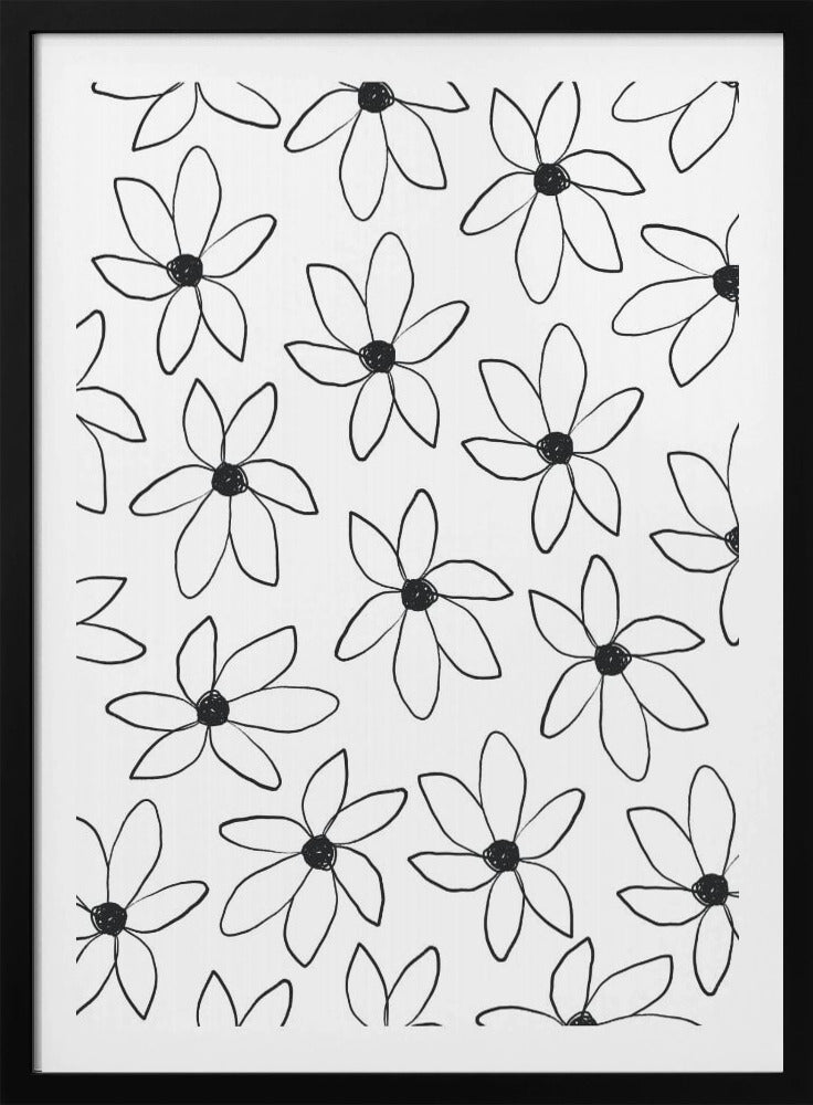 Luftige Blumen | Poster