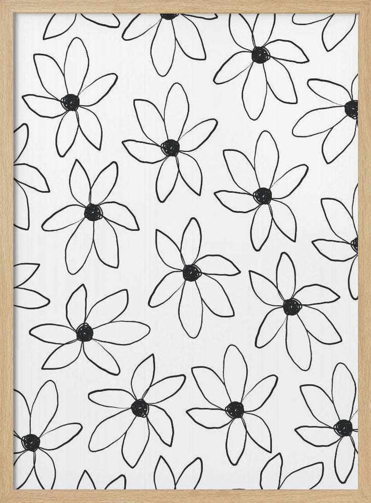 Luftige Blumen | Poster