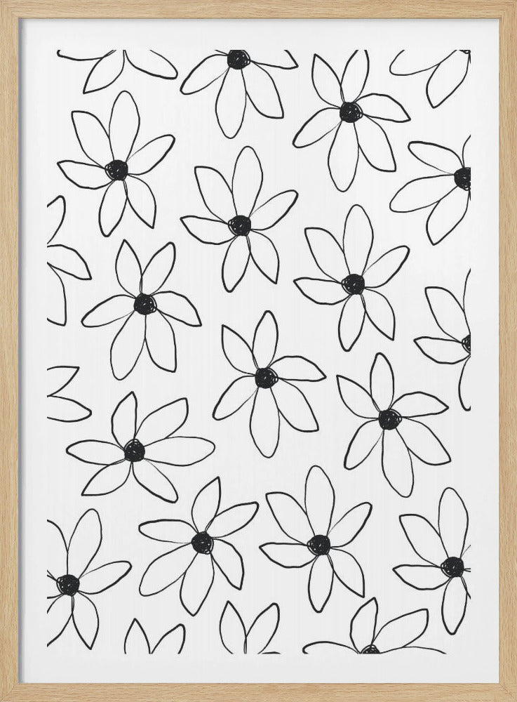 Luftige Blumen | Poster