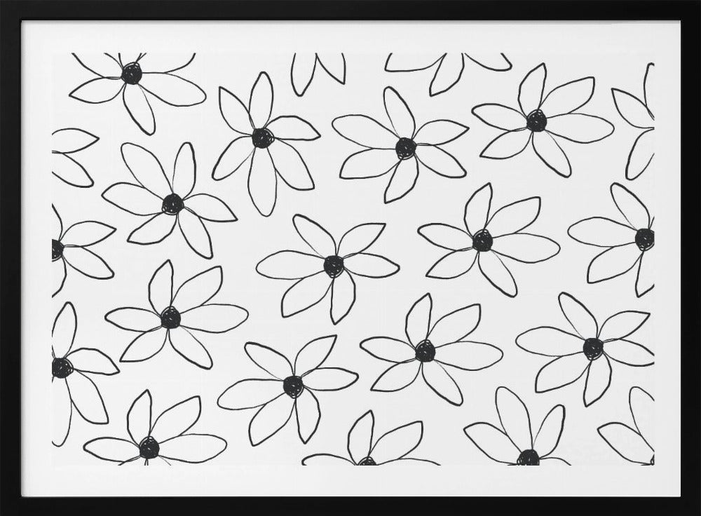Luftige Blumen | Poster