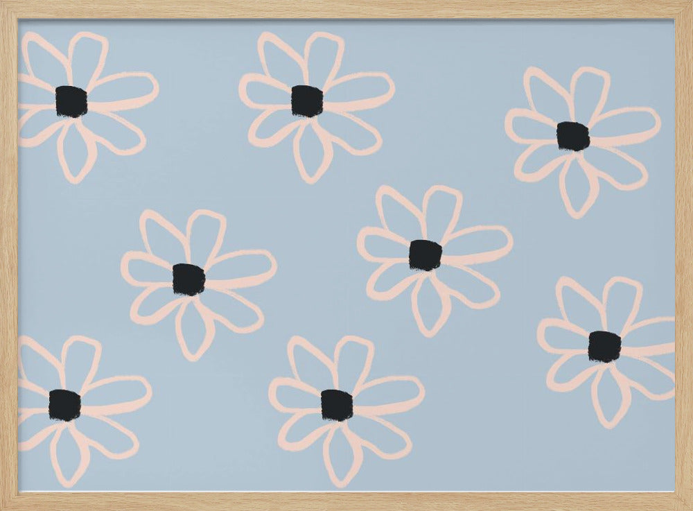 Kräftige Blumen | Poster