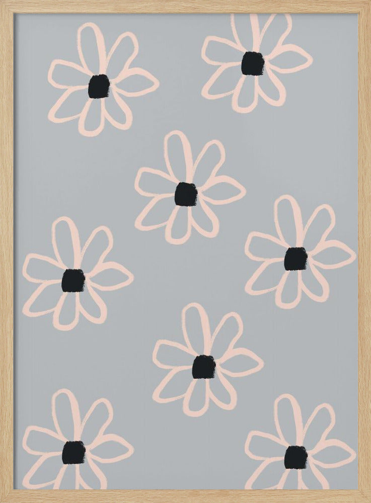 Kräftige Blumen | Poster