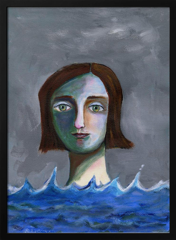 Schwimmendes Mädchen | Poster