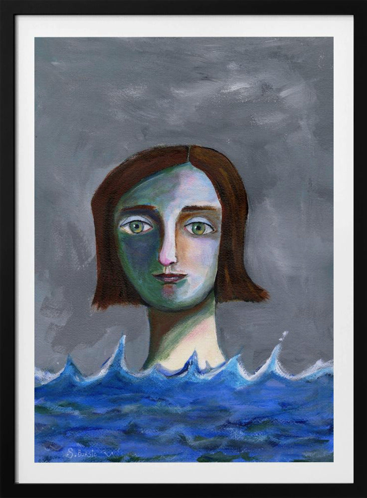 Schwimmendes Mädchen | Poster