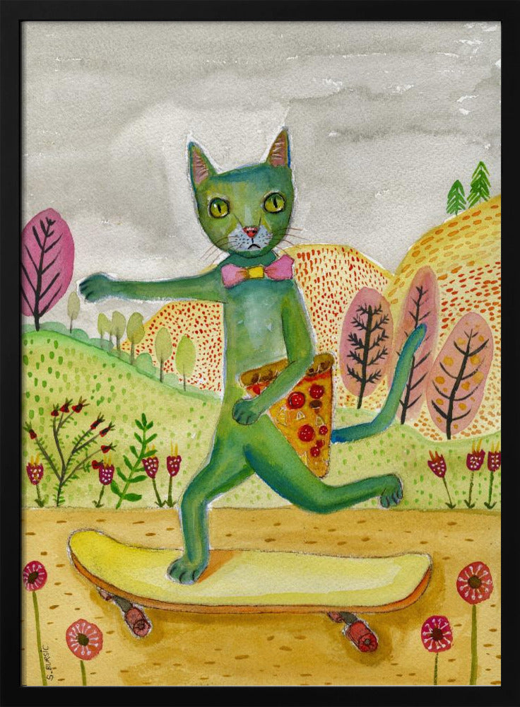 Pizza Cat | Poster