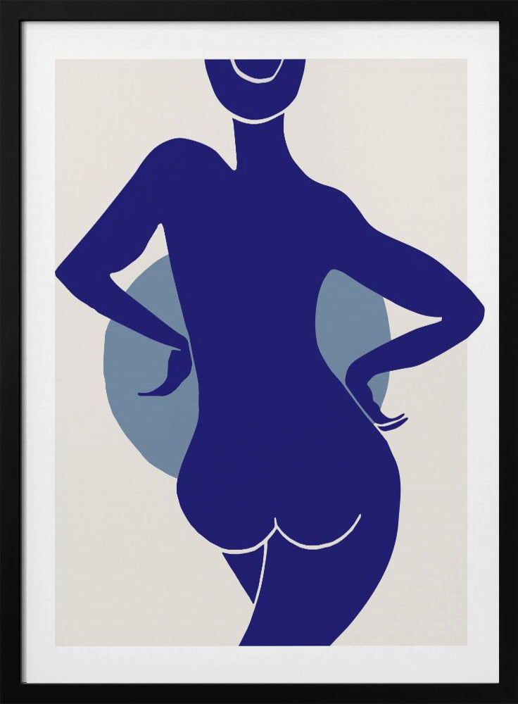 Femme Bleu | Poster