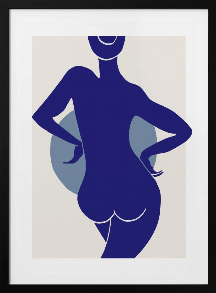 Femme Bleu | Poster