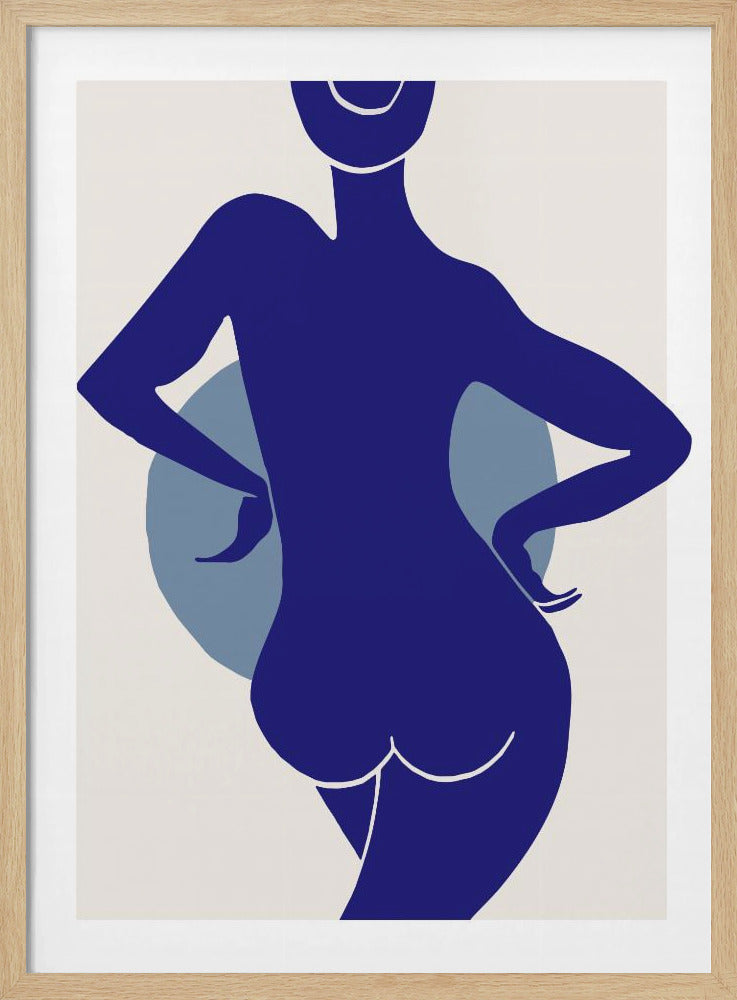 Femme Bleu | Poster