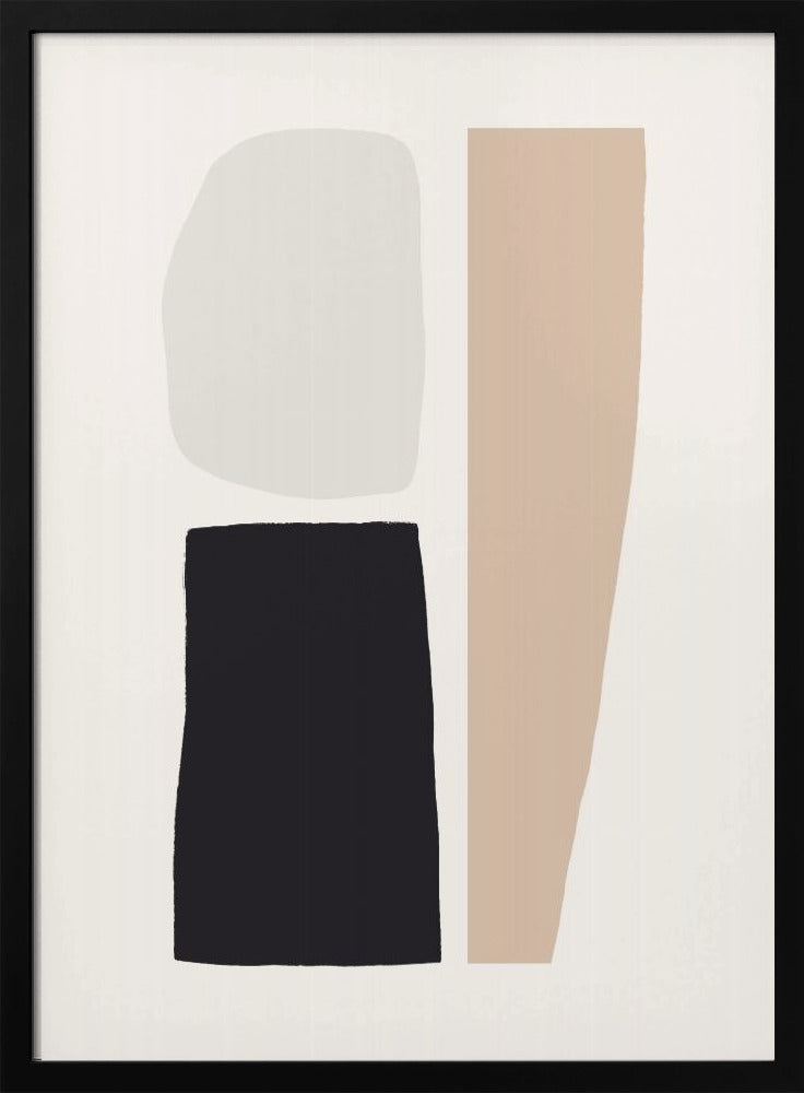 Drei geometrische Formen | Poster