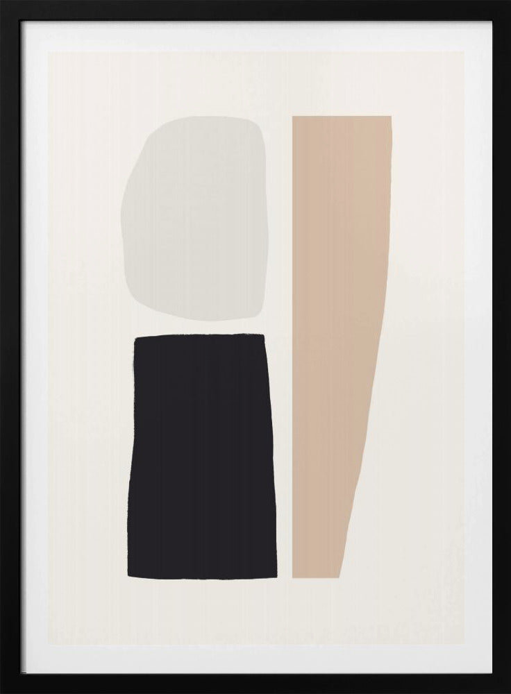 Drei geometrische Formen | Poster