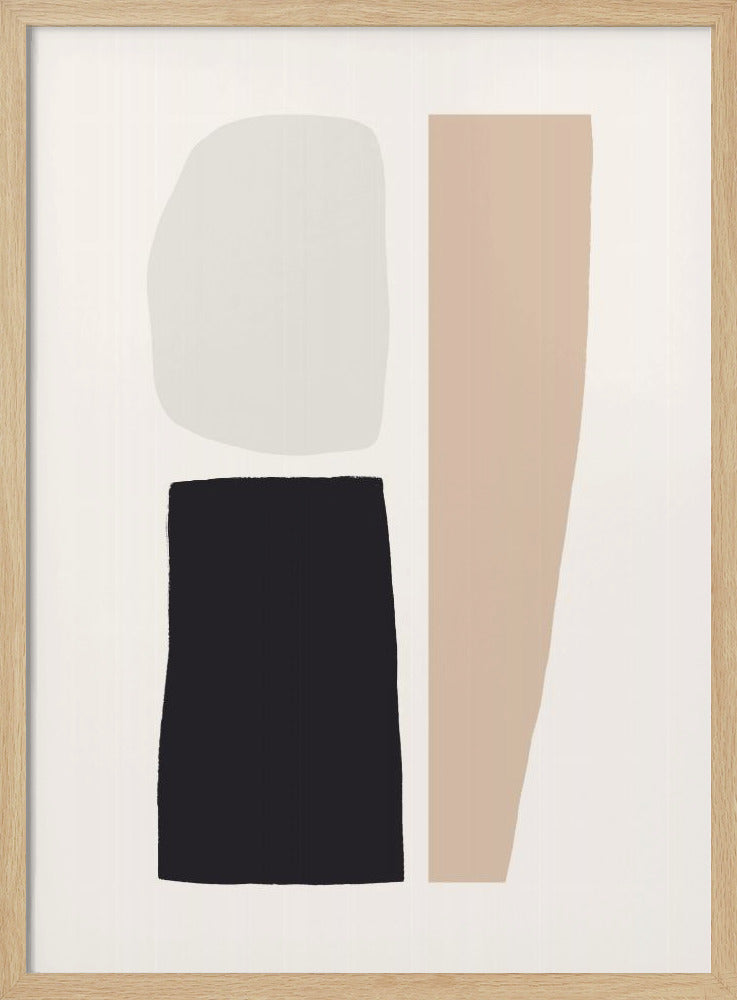 Drei geometrische Formen | Poster