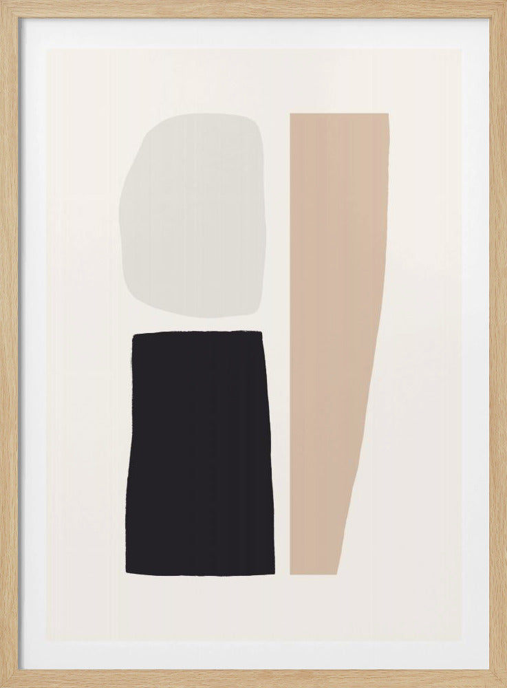 Drei geometrische Formen | Poster