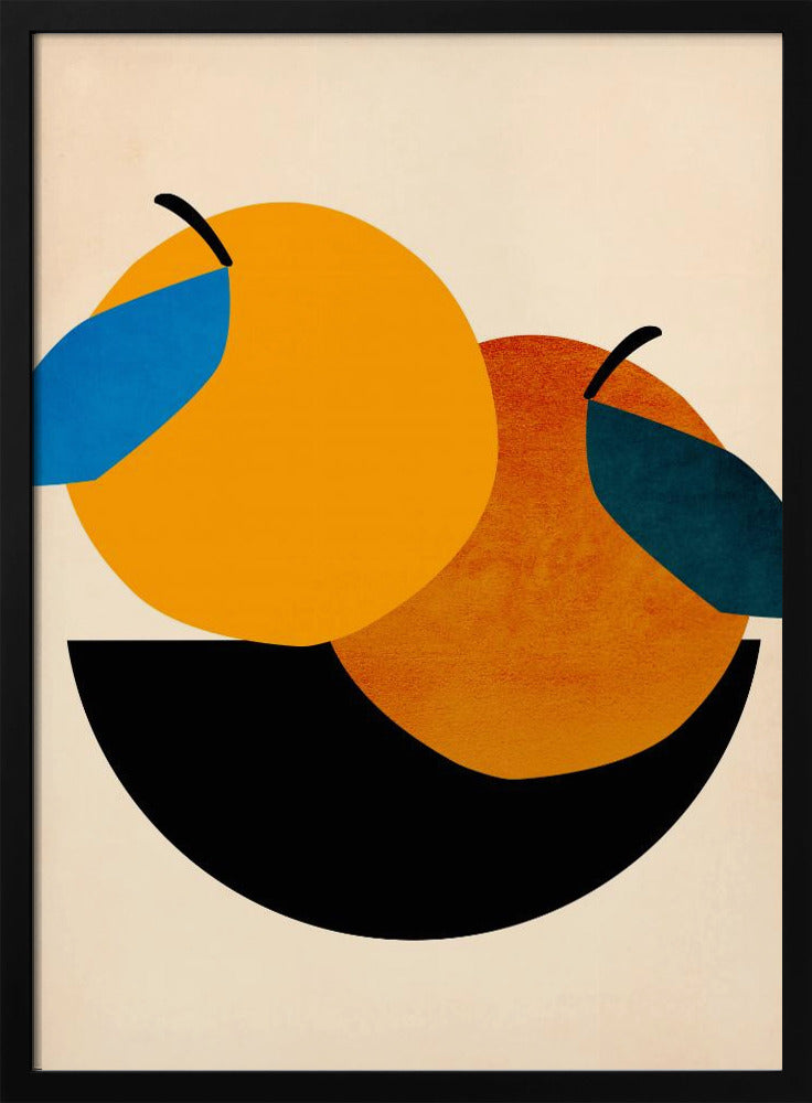 Zwei Orangen | Poster