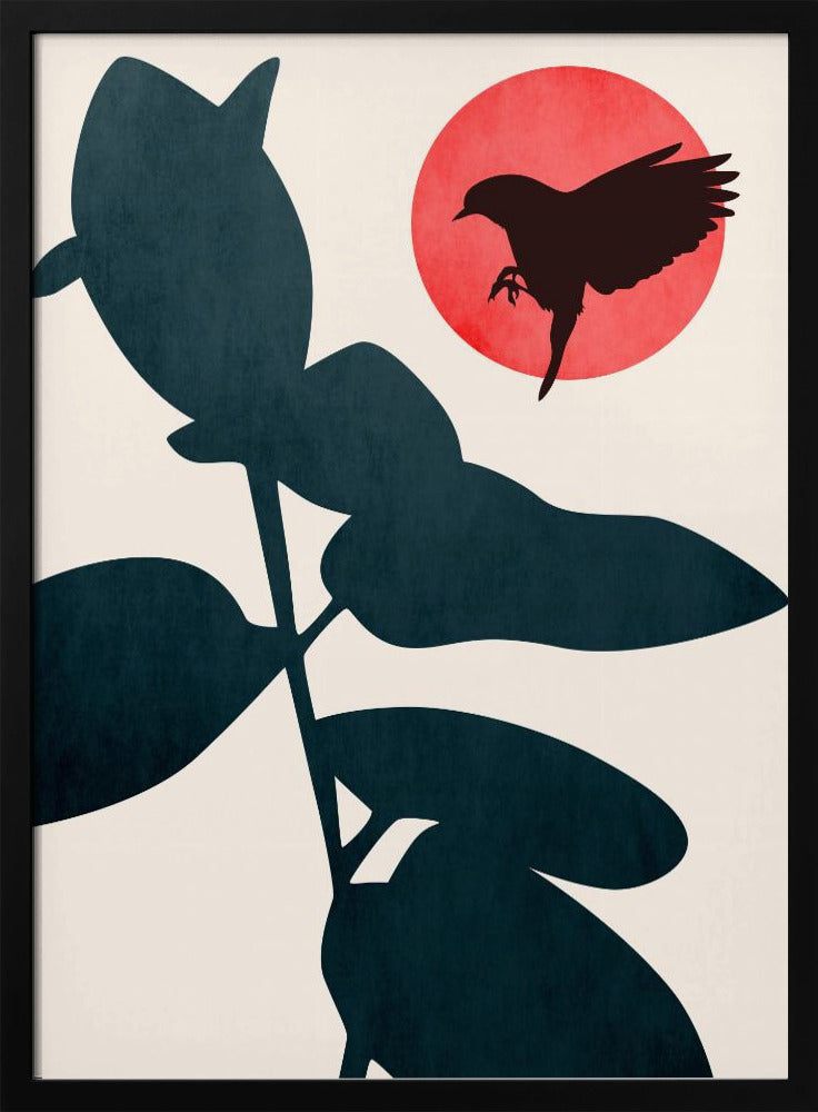 Japanischer Vogel | Poster