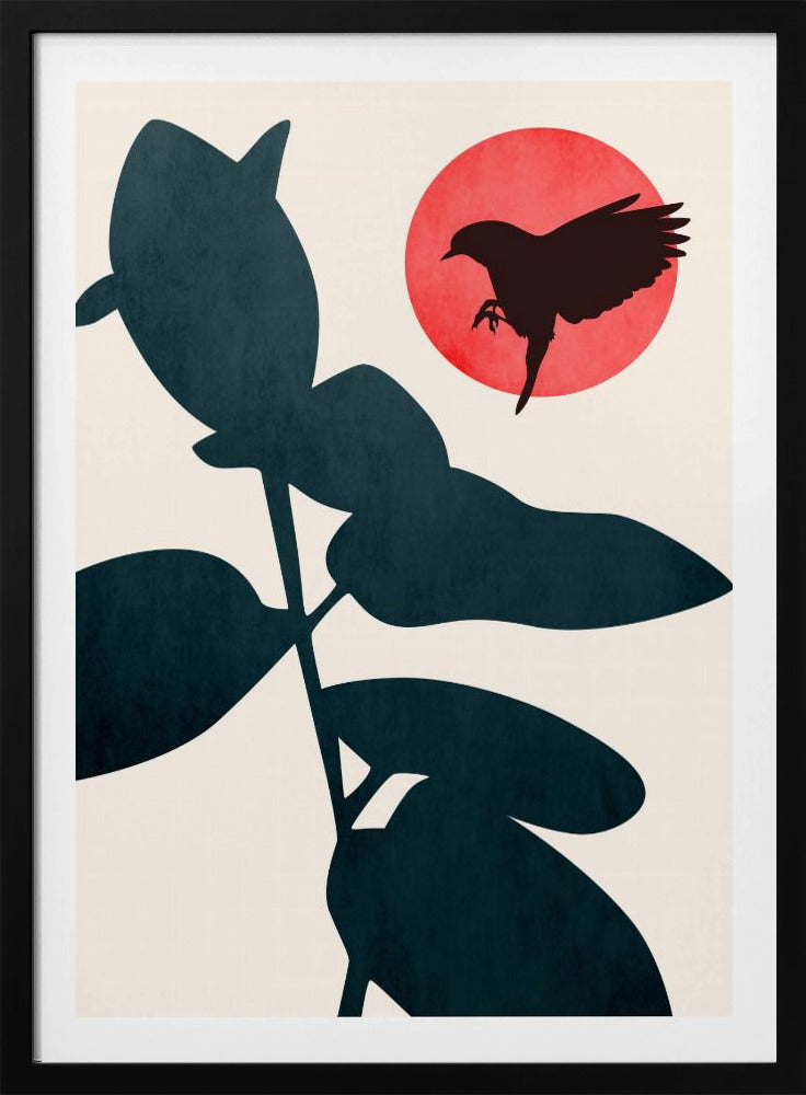 Japanischer Vogel | Poster