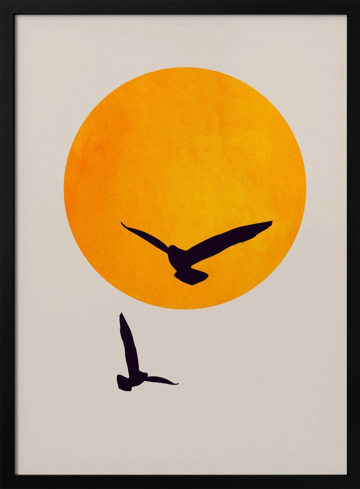 Vögel am Himmel | Poster