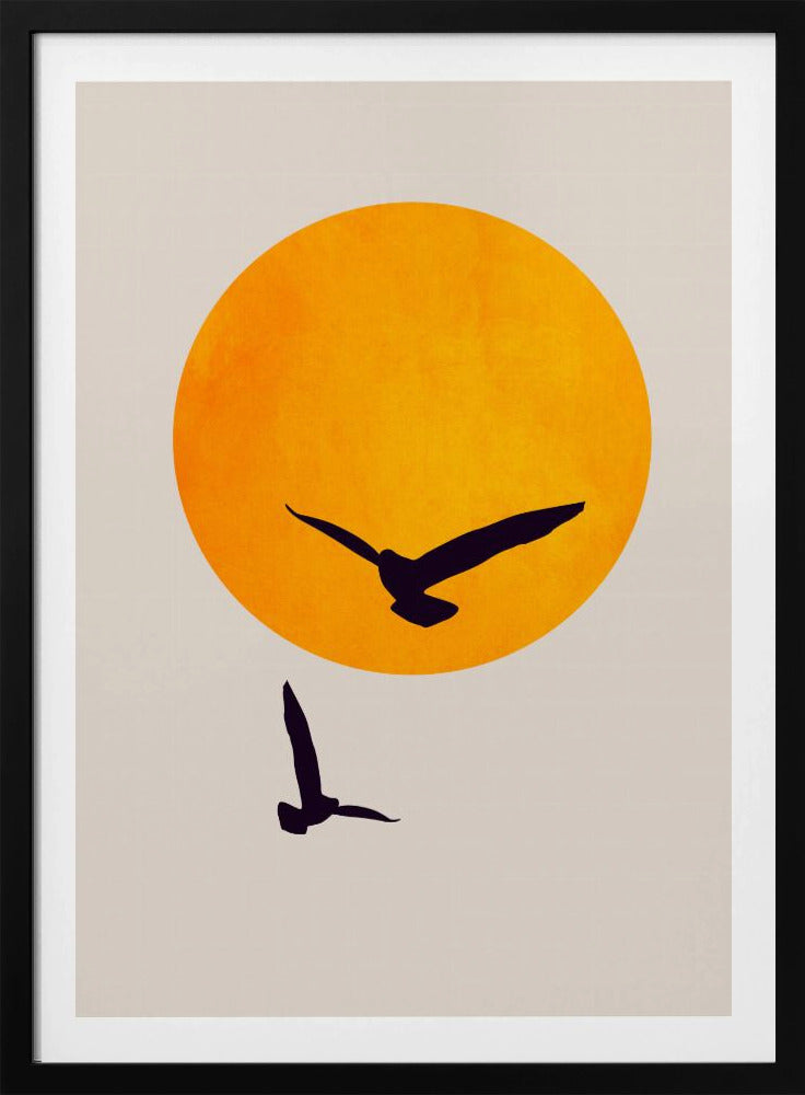 Vögel am Himmel | Poster