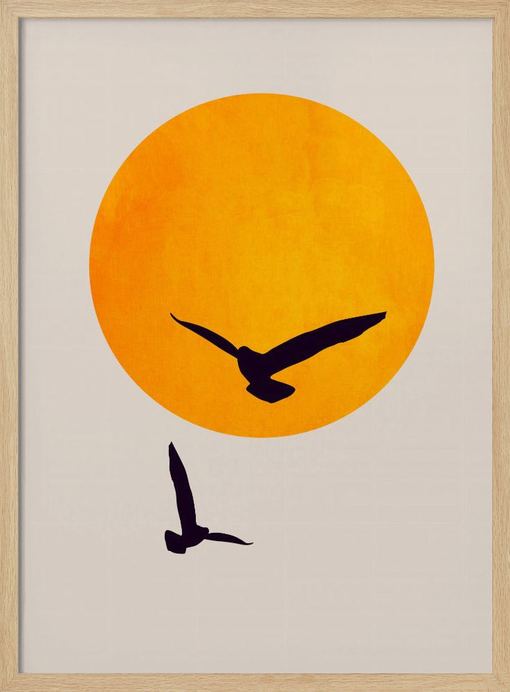 Vögel am Himmel | Poster