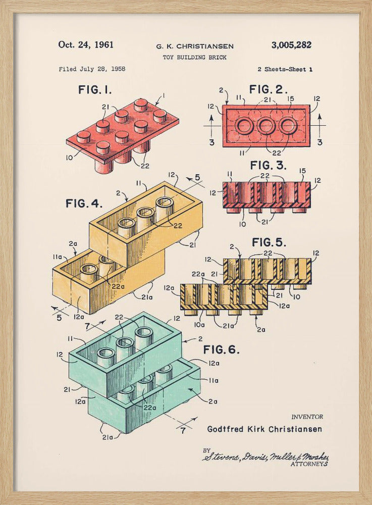 Lego Colors | Poster