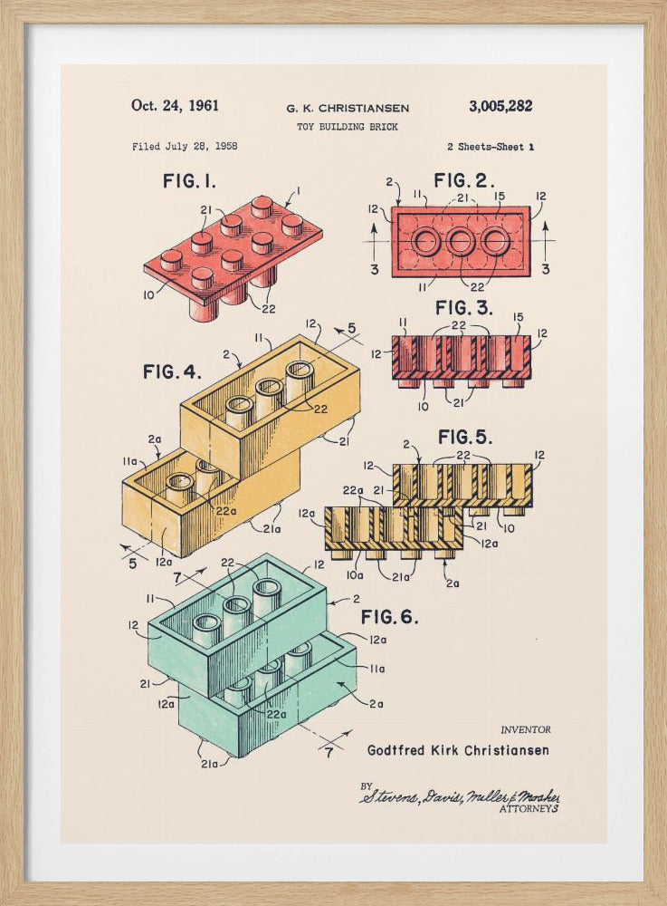 Lego Colors | Poster