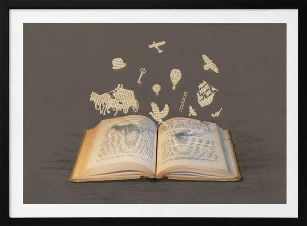 Worte fliegen | Poster