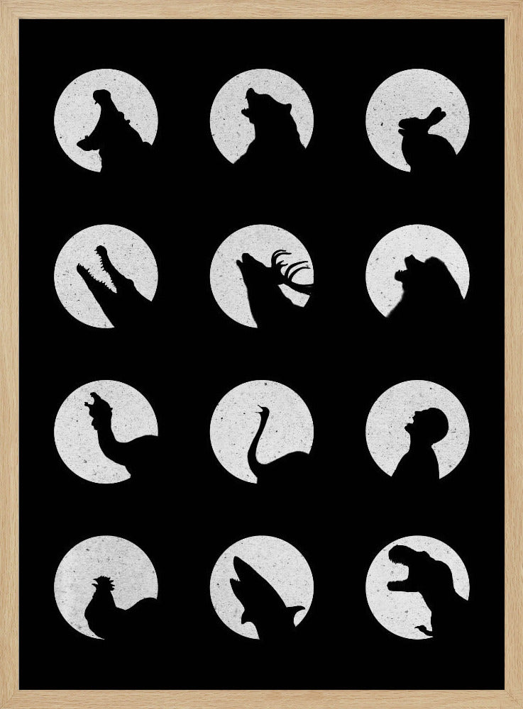 Wolfs Nacht frei | Poster